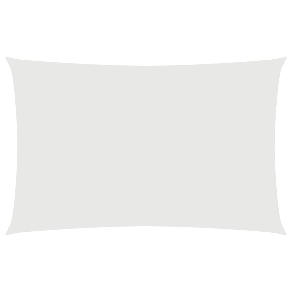 vidaXL Sunshade Sail Oxford Fabric Rectangular 4x7 m White