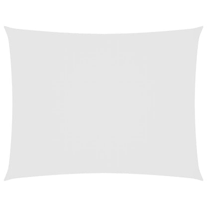 vidaXL Sunshade Sail Oxford Fabric Rectangular 5x6 m White