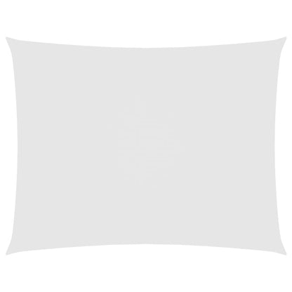 vidaXL Sunshade Sail Oxford Fabric Rectangular 5x7 m White