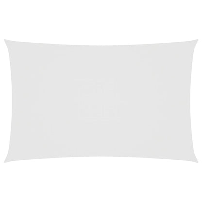 vidaXL Sunshade Sail Oxford Fabric Rectangular 5x8 m White