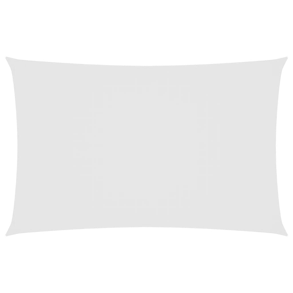vidaXL Sunshade Sail Oxford Fabric Rectangular 6x8 m White