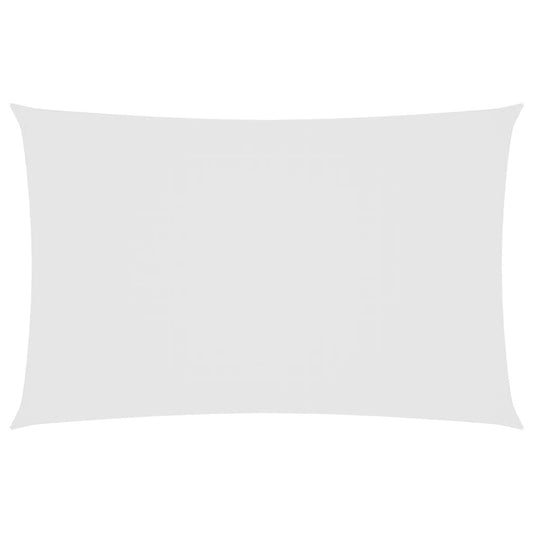 vidaXL Sunshade Sail Oxford Fabric Rectangular 6x8 m White