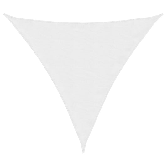 135280 vidaXL Sunshade Sail Oxford Fabric Triangular 3x3x3 m White