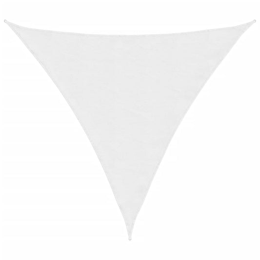 vidaXL Sunshade Sail Oxford Fabric Triangular 3.6x3.6x3.6 m White