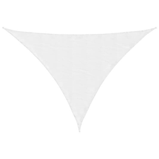 135283 vidaXL Sunshade Sail Oxford Fabric Triangular 3x4x5 m White