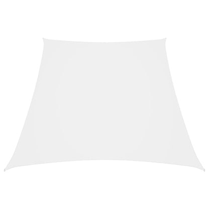 vidaXL Sunshade Sail Oxford Fabric Trapezium 2/4x3 m White