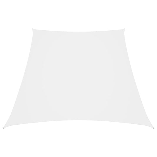 vidaXL Sunshade Sail Oxford Fabric Trapezium 2/4x3 m White
