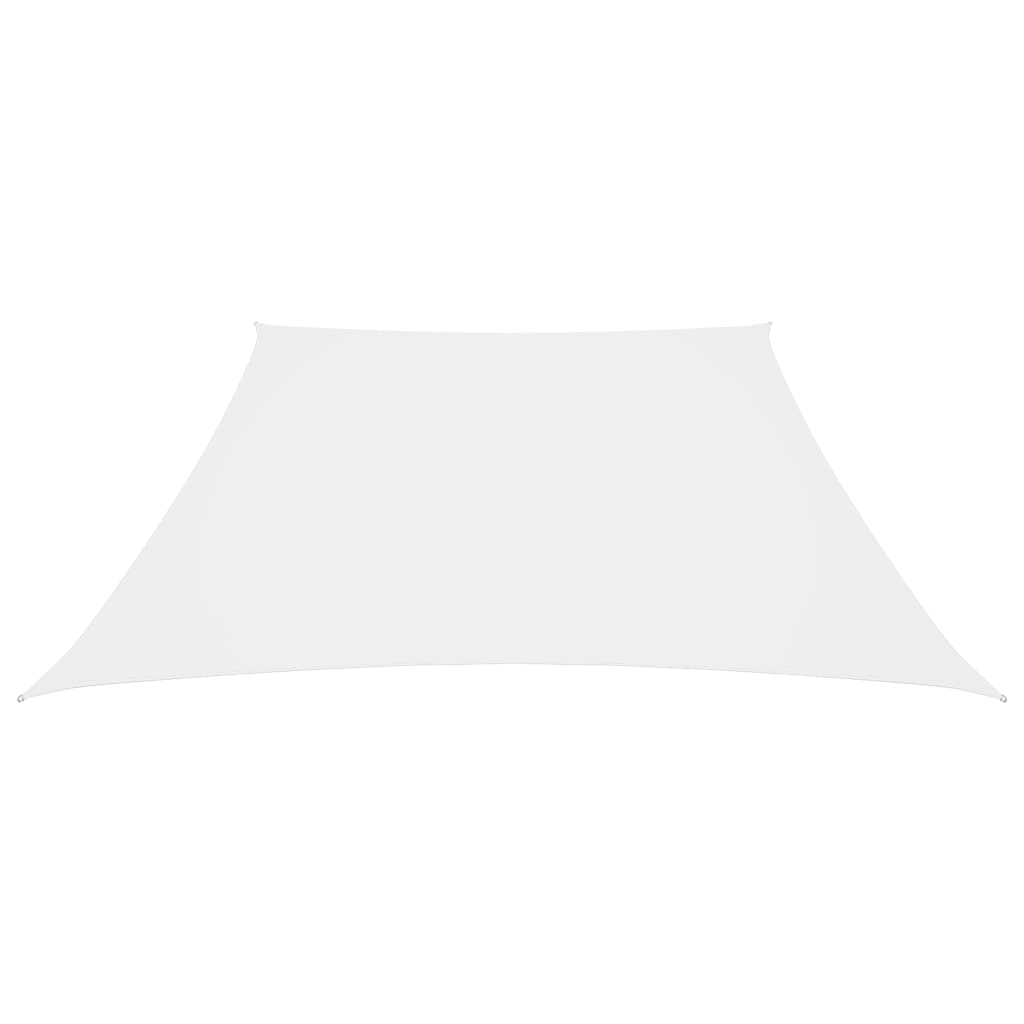 vidaXL Sunshade Sail Oxford Fabric Trapezium 2/4x3 m White