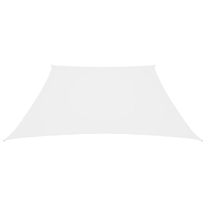 vidaXL Sunshade Sail Oxford Fabric Trapezium 2/4x3 m White