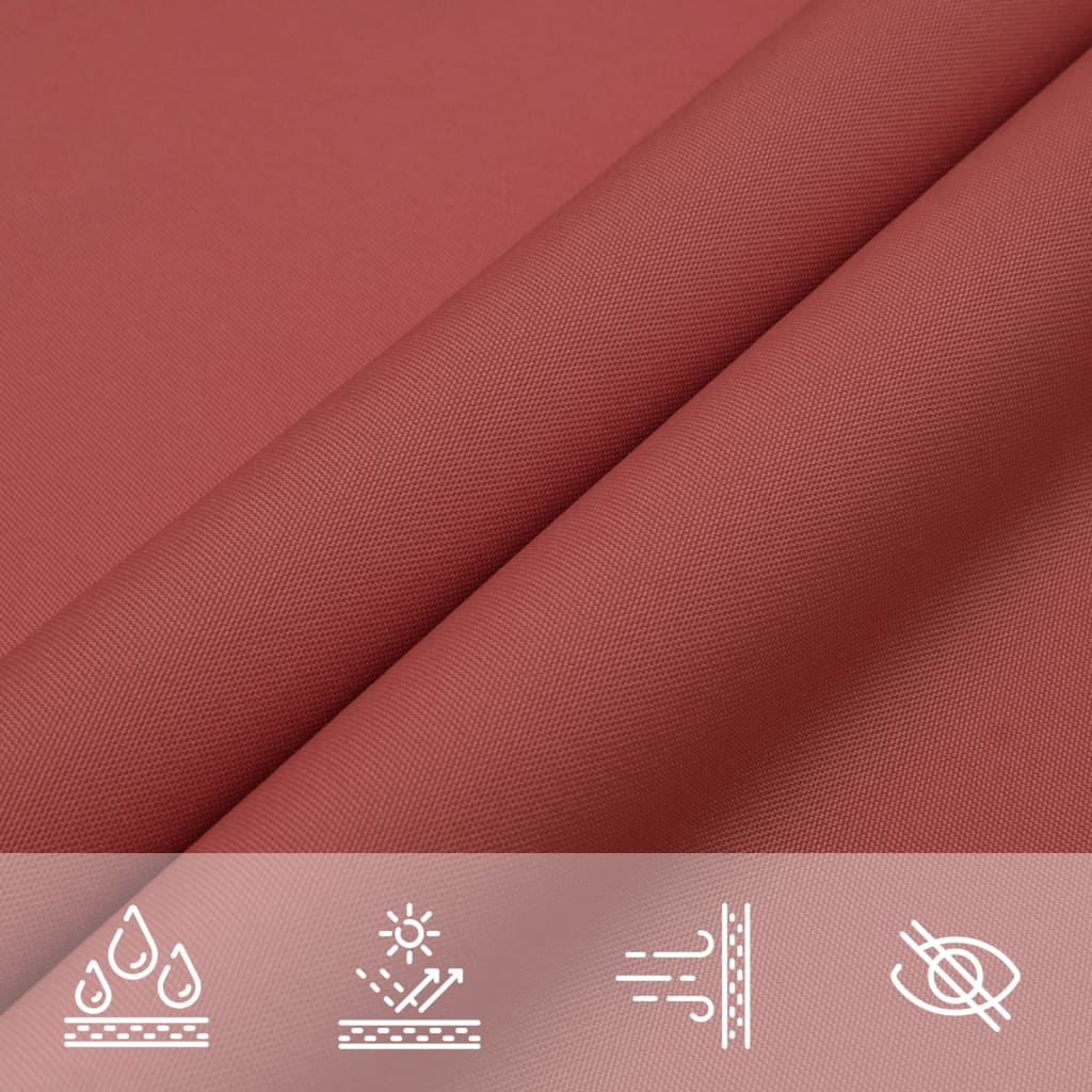 vidaXL Sunshade Sail Oxford Fabric Square 4.5x4.5 m Terracotta