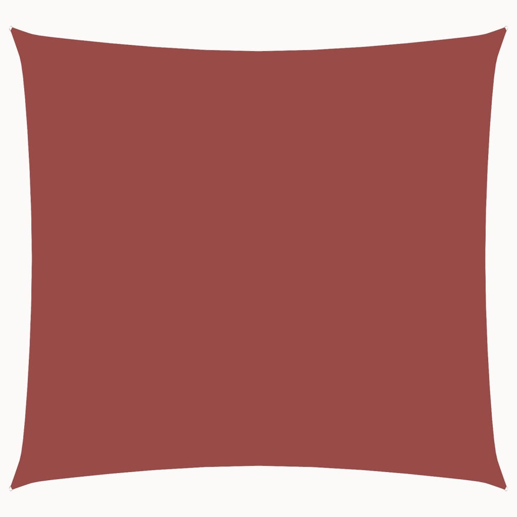 vidaXL Sunshade Sail Oxford Fabric Square 6x6 m Terracotta