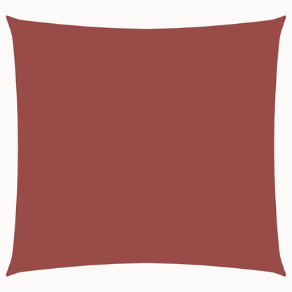 vidaXL Sunshade Sail Oxford Fabric Square 6x6 m Terracotta