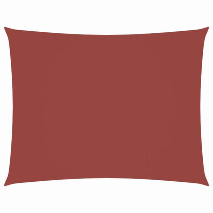 vidaXL Sunshade Sail Oxford Fabric Rectangular 2x3.5 m Terracotta
