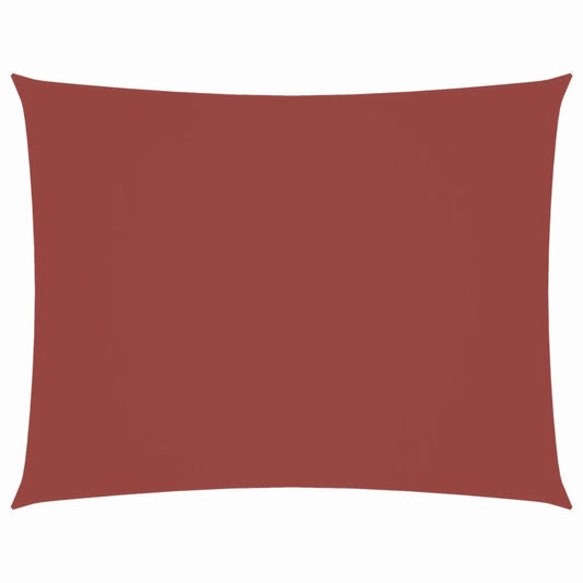vidaXL Sunshade Sail Oxford Fabric Rectangular 2x3.5 m Terracotta