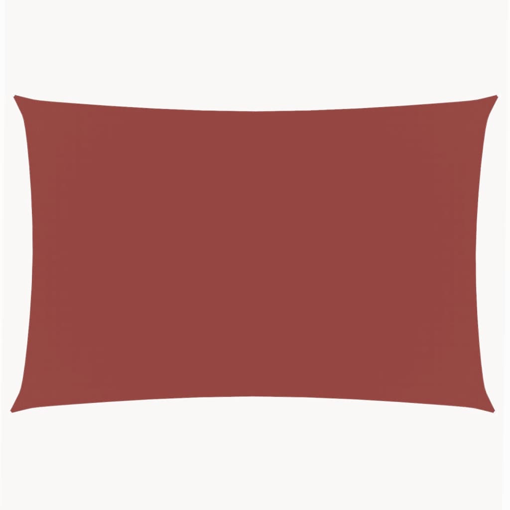 vidaXL Sunshade Sail Oxford Fabric Rectangular 2x4.5 m Terracotta