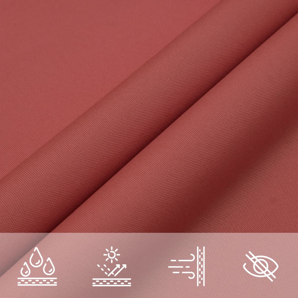 vidaXL Sunshade Sail Oxford Fabric Rectangular 2x4.5 m Terracotta