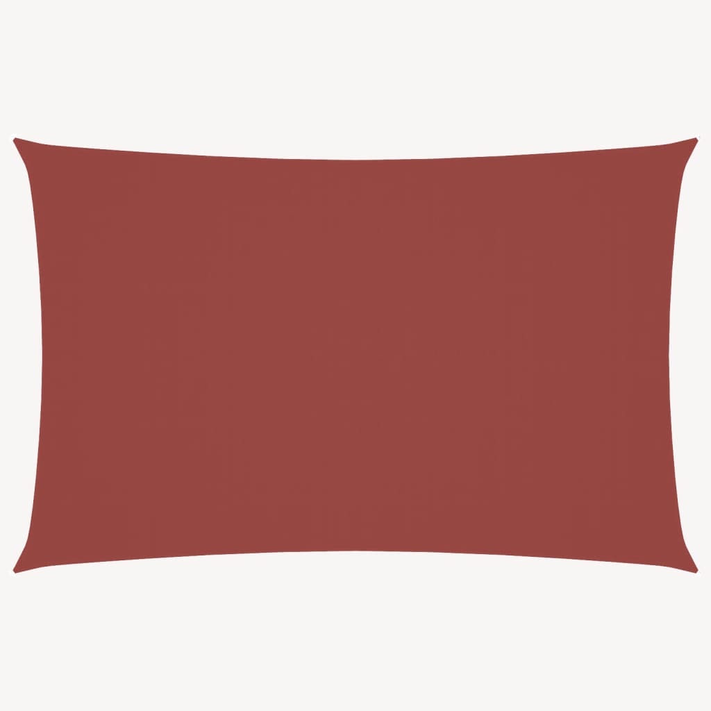 vidaXL Sunshade Sail Oxford Fabric Rectangular 2.5x5 m Terracotta