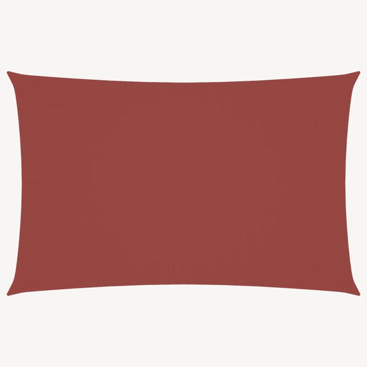 vidaXL Sunshade Sail Oxford Fabric Rectangular 2.5x5 m Terracotta