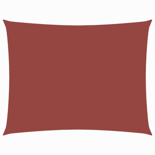 vidaXL Sunshade Sail Oxford Fabric Rectangular 3x5 m Terracotta