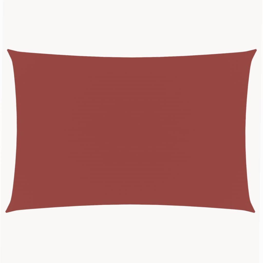 vidaXL Sunshade Sail Oxford Fabric Rectangular 3x6 m Terracotta