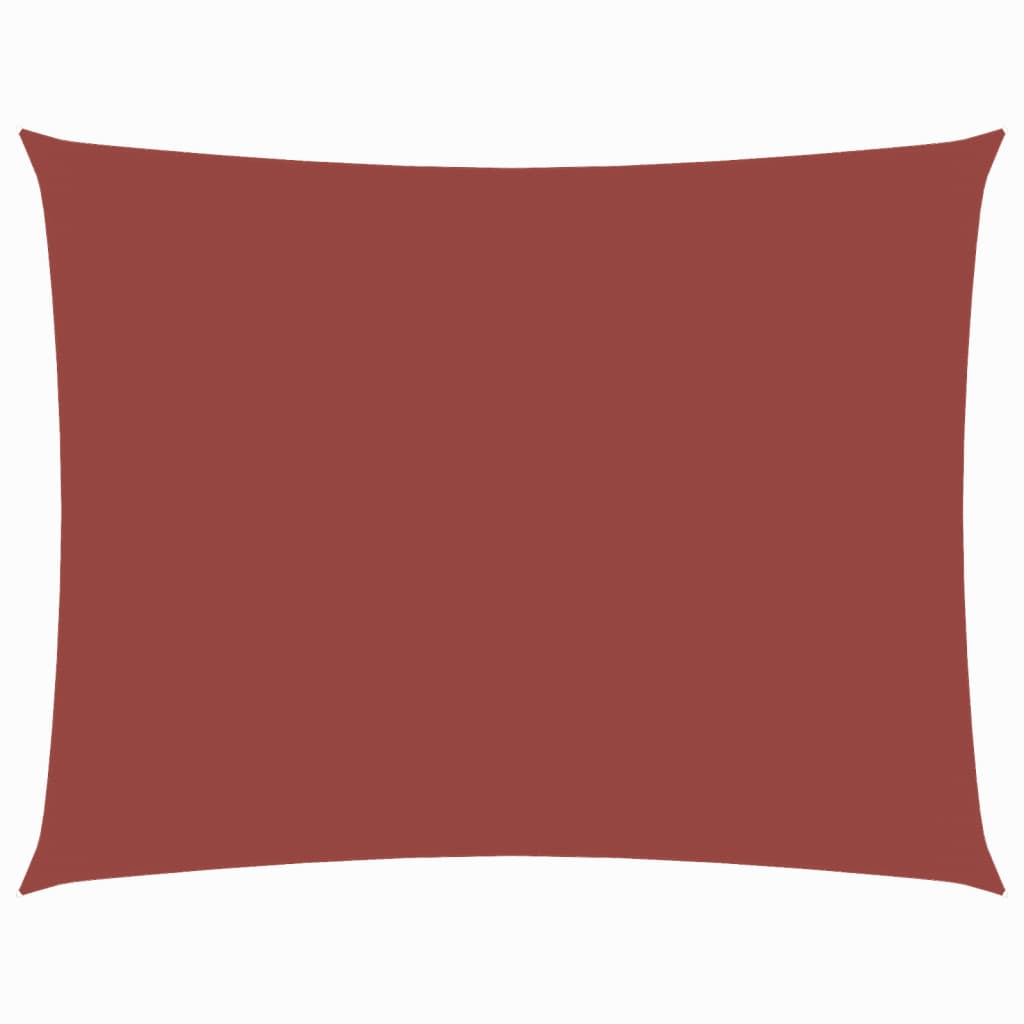 vidaXL Sunshade Sail Oxford Fabric Rectangular 3.5x4.5 m Terracotta