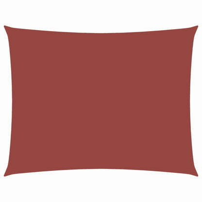 vidaXL Sunshade Sail Oxford Fabric Rectangular 3.5x4.5 m Terracotta