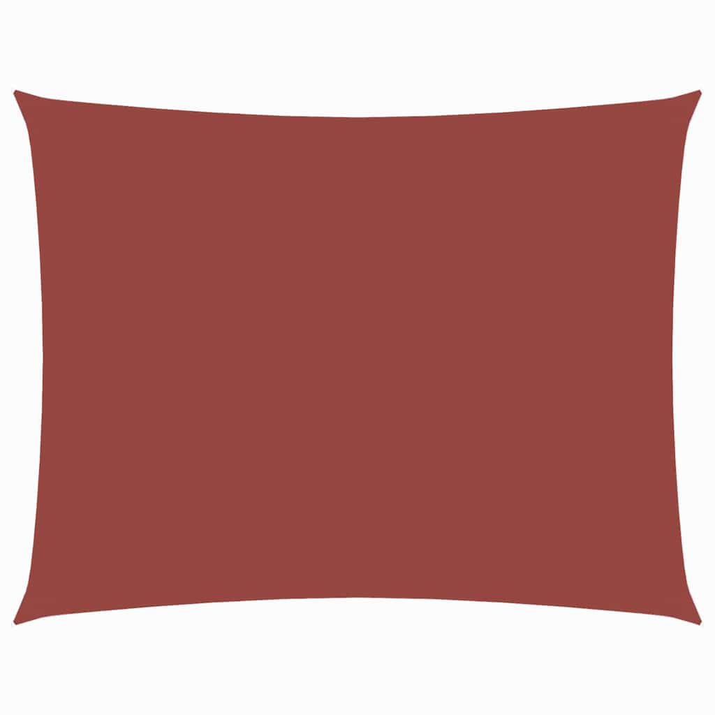 vidaXL Sunshade Sail Oxford Fabric Rectangular 4x5 m Terracotta