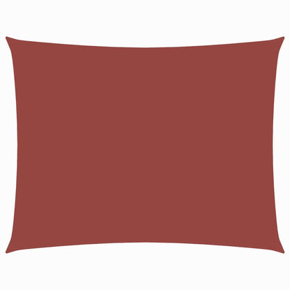 vidaXL Sunshade Sail Oxford Fabric Rectangular 4x5 m Terracotta