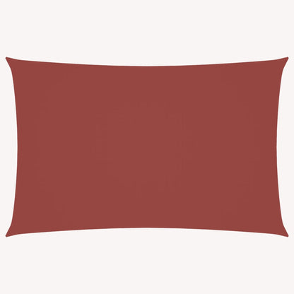 vidaXL Sunshade Sail Oxford Fabric Rectangular 4x7 m Terracotta