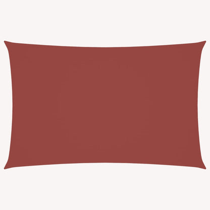 vidaXL Sunshade Sail Oxford Fabric Rectangular 5x7 m Terracotta