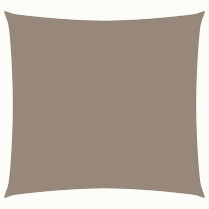 135411 vidaXL Sunshade Sail Oxford Fabric Square 2,5x2,5 m Taupe