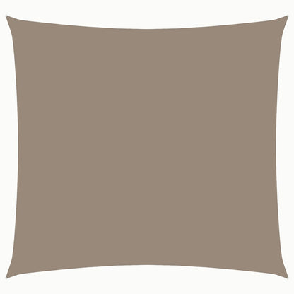 vidaXL Sunshade Sail Oxford Fabric Square 4x4 m Taupe