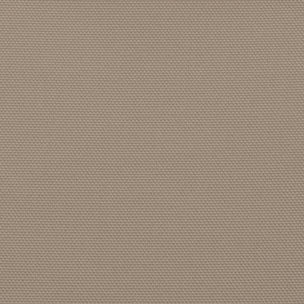 vidaXL Sunshade Sail Oxford Fabric Square 4x4 m Taupe