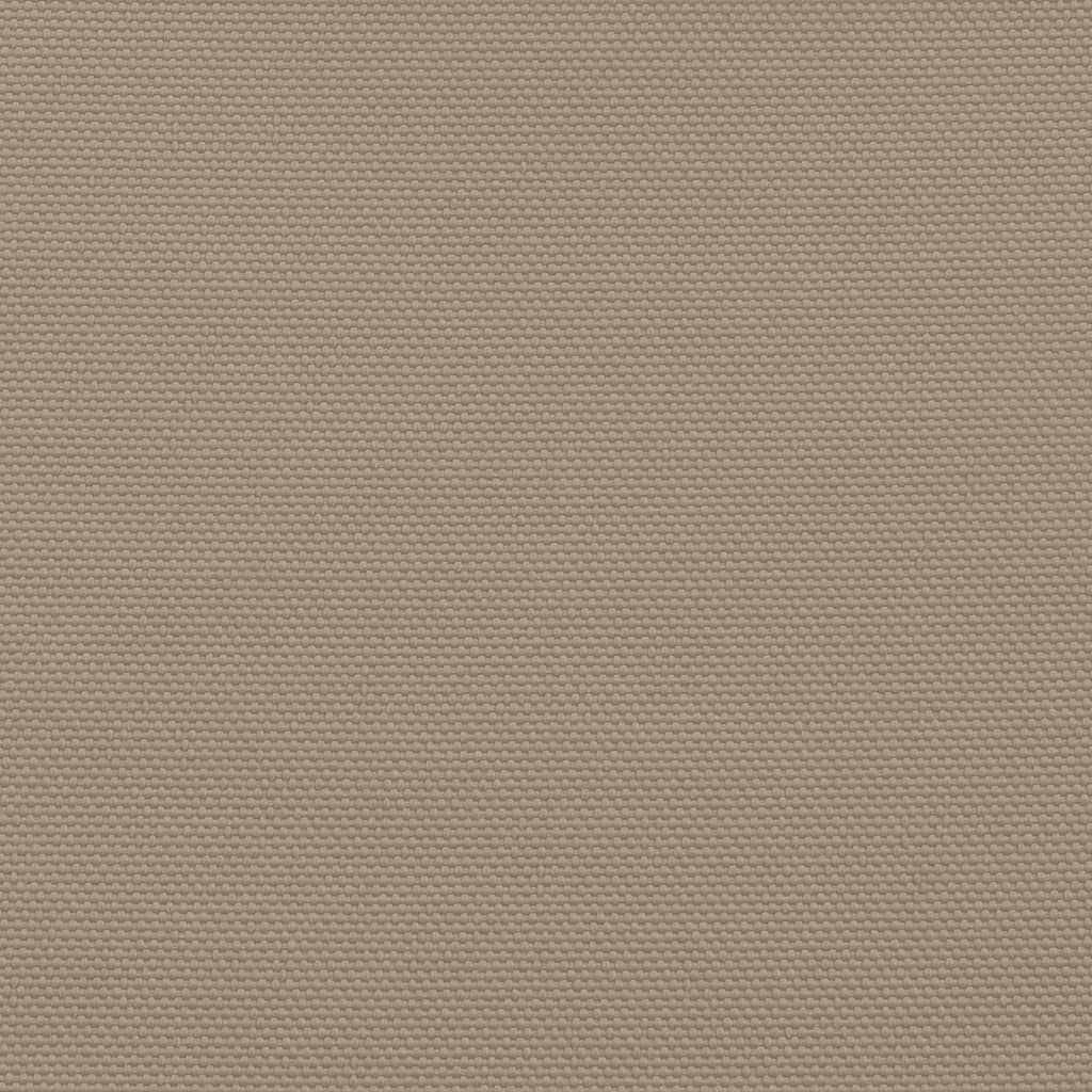 vidaXL Sunshade Sail Oxford Fabric Square 7x7 m Taupe