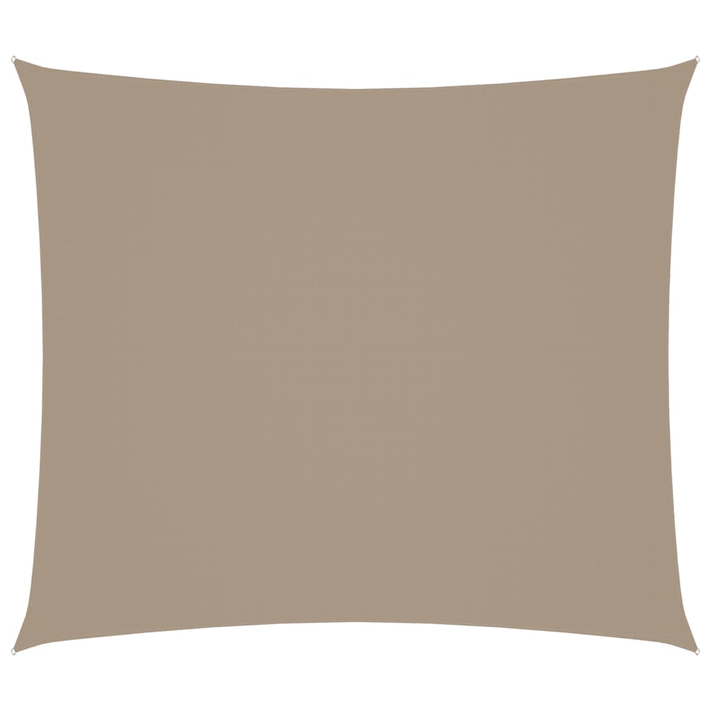 vidaXL Sunshade Sail Oxford Fabric Rectangular 2x2.5 m Taupe