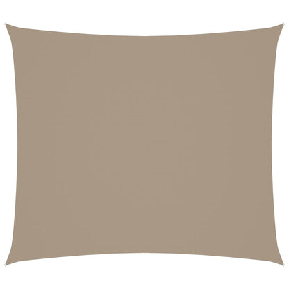 vidaXL Sunshade Sail Oxford Fabric Rectangular 2x2.5 m Taupe