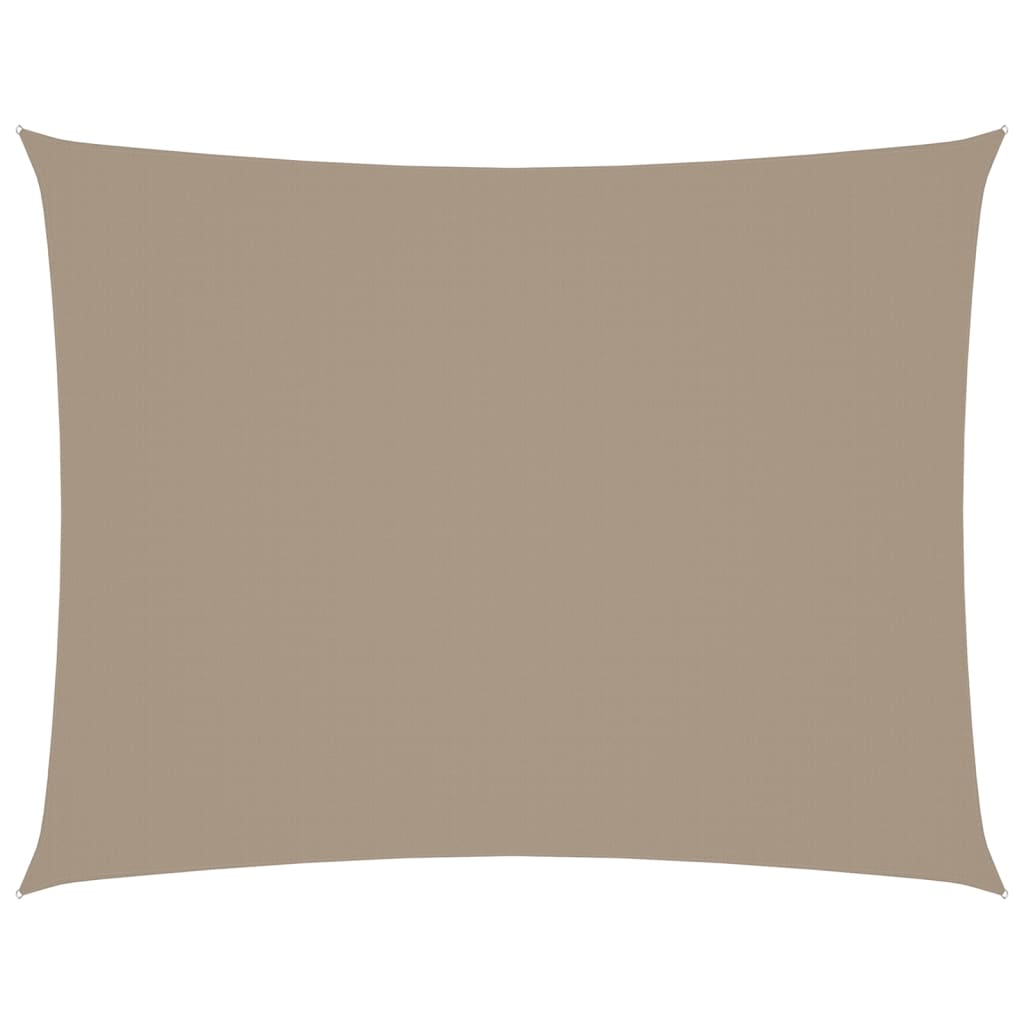 vidaXL Sunshade Sail Oxford Fabric Rectangular 2x3 m Taupe