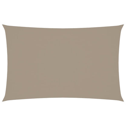vidaXL Sunshade Sail Oxford Fabric Rectangular 2x4.5 m Taupe