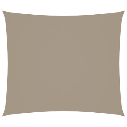 vidaXL Sunshade Sail Oxford Fabric Rectangular 2.5x3 m Taupe