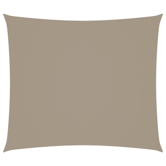 vidaXL Sunshade Sail Oxford Fabric Rectangular 2.5x3 m Taupe