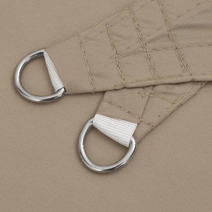 vidaXL Sunshade Sail Oxford Fabric Rectangular 2.5x3 m Taupe
