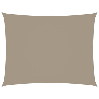 vidaXL Sunshade Sail Oxford Fabric Rectangular 2.5x3.5 m Taupe