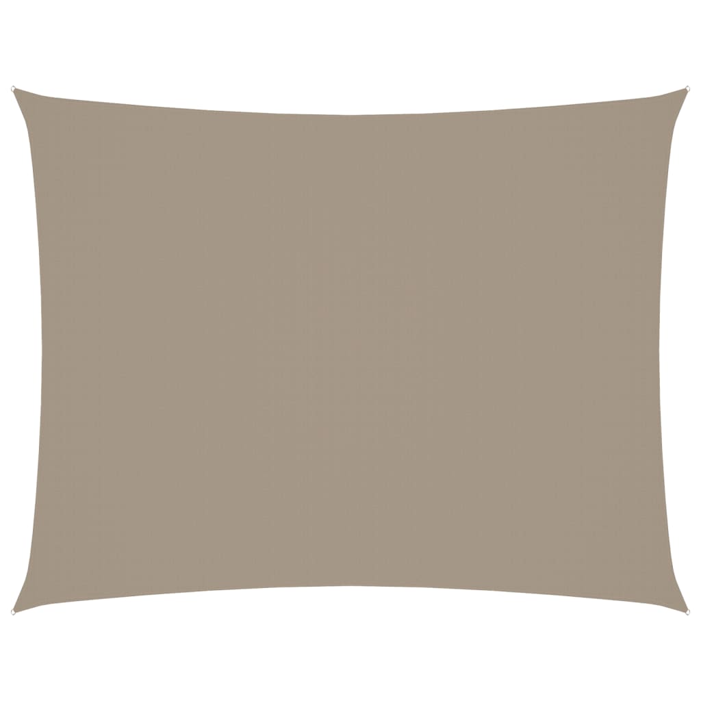 vidaXL Sunshade Sail Oxford Fabric Rectangular 2.5x4 m Taupe