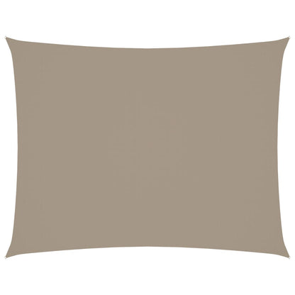 vidaXL Sunshade Sail Oxford Fabric Rectangular 2.5x4 m Taupe