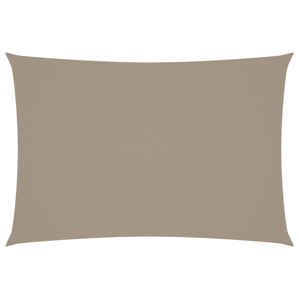 vidaXL Sunshade Sail Oxford Fabric Rectangular 2.5x4.5 m Taupe