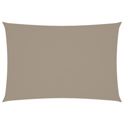 vidaXL Sunshade Sail Oxford Fabric Rectangular 2.5x4.5 m Taupe