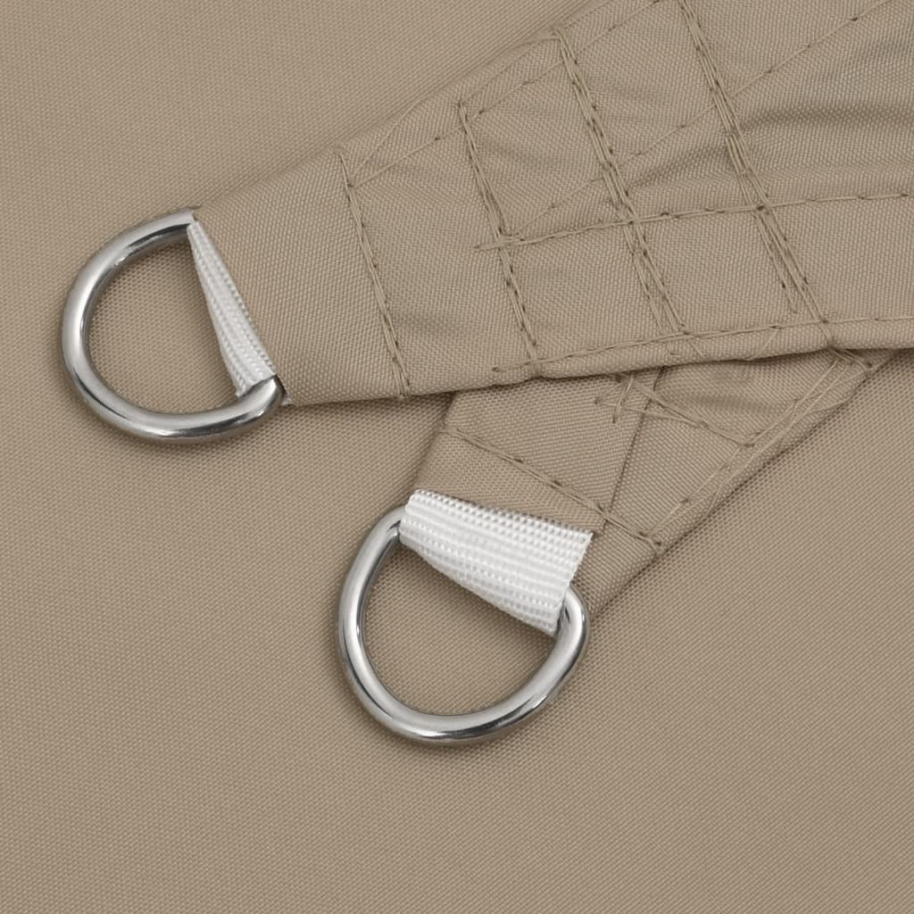 vidaXL Sunshade Sail Oxford Fabric Rectangular 2.5x4.5 m Taupe