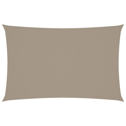 vidaXL Sunshade Sail Oxford Fabric Rectangular 4x7 m Taupe