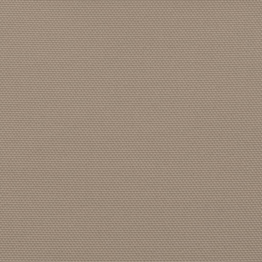 vidaXL Sunshade Sail Oxford Fabric Triangular 5x6x6 m Taupe