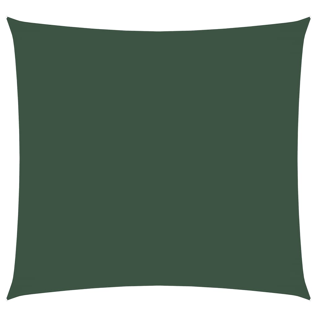 vidaXL Sunshade Sail Oxford Fabric Square 4.5x4.5 m Dark Green